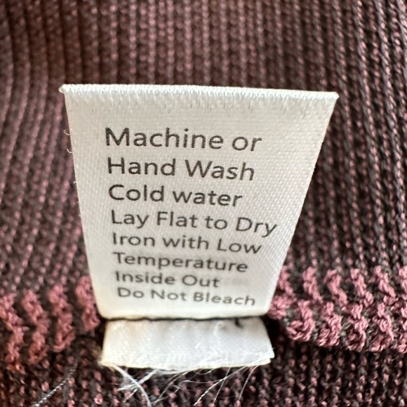 Ming Wang Striped Funnel-Neck Top Size Small - Picture 8 of 9